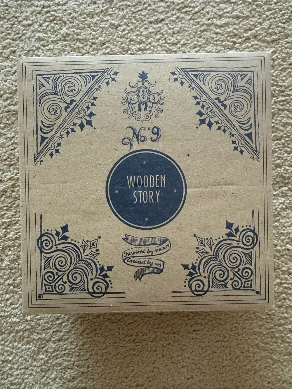 NIB Wooden Story Shape Sorter